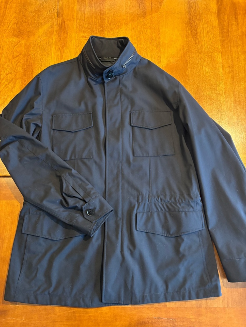 Ermenegildo Zegna Elements Trofeo Wool Field Jacket size 44R